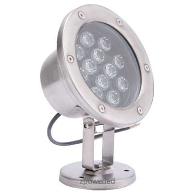 Hot Sale Waterproof IP68 Stainless Steel Tempered Glass 12w Colour Led Flood Lights