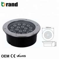 Waterproof IP68 Stainless Steel IP68 DC24V DMX Controller Recessed LED Pool Light RGB Pool Light RGB